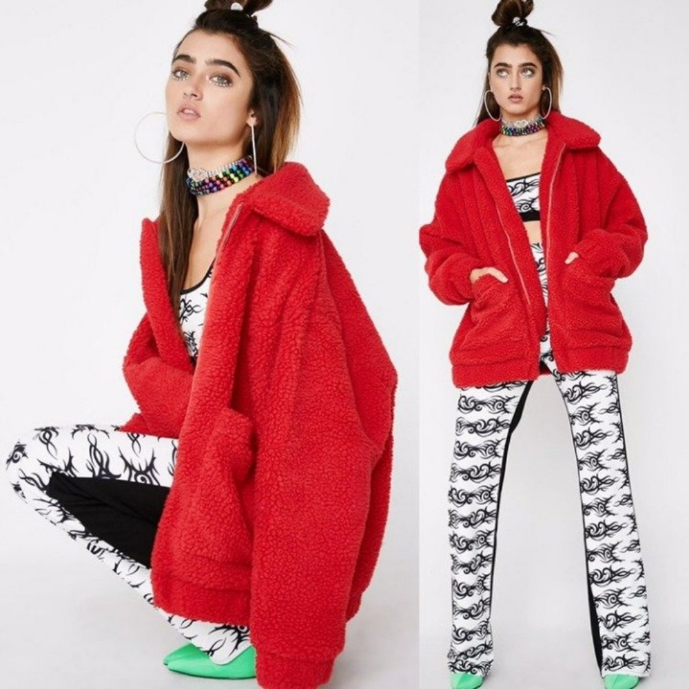 SO SOFT☁️Cuddle Creature Teddy Coat - Picture 6 of 8